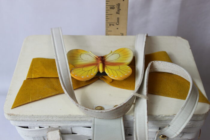 Vintage Simon/Ernest Blum wicker hand basket - Image 3